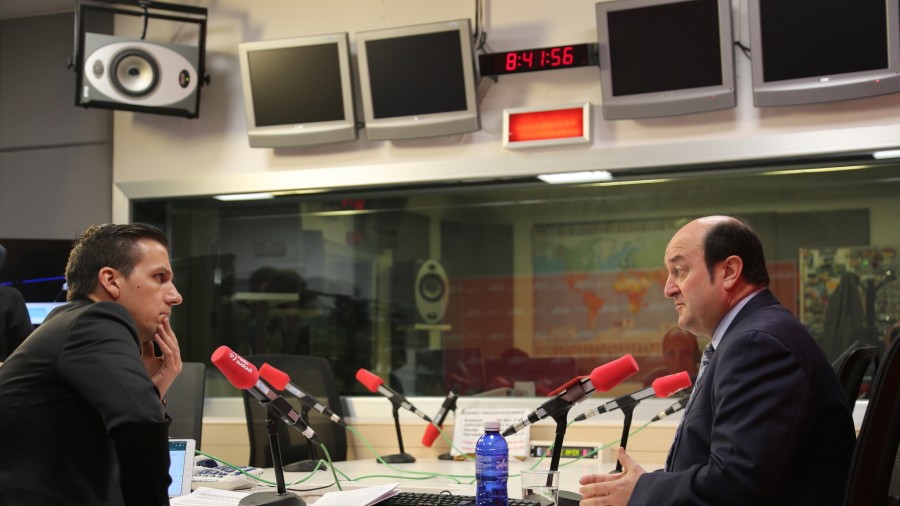 Andoni Ortuzar en Boulevard de Radio Euskadi - abril 2016