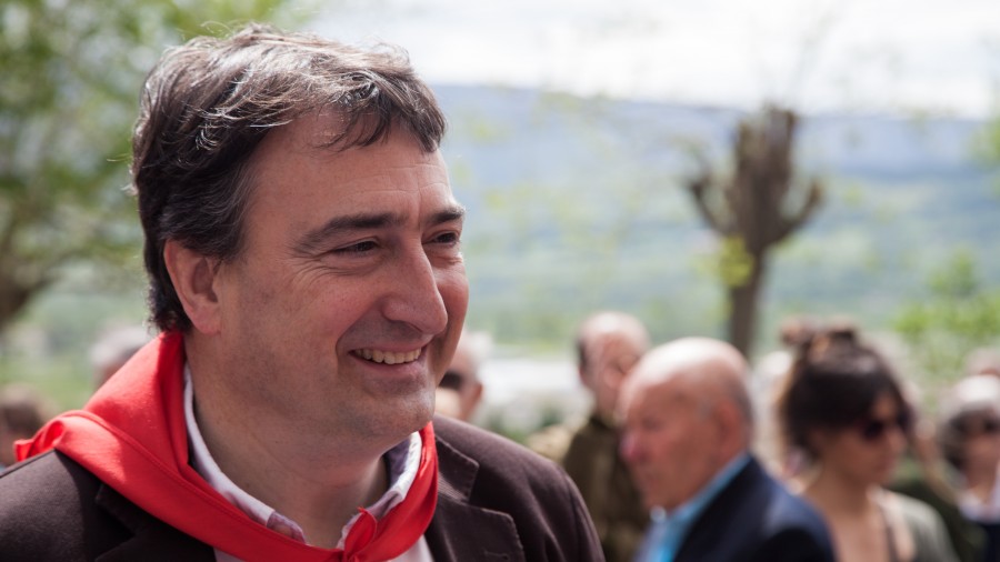 Aitor Esteban en Orduña