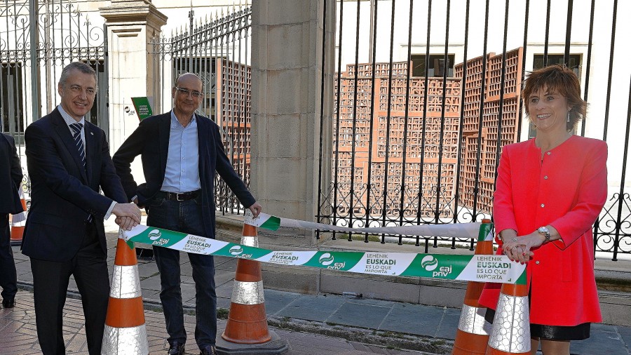 Urkullu demanda una defensa firme del Autogobierno Vasco