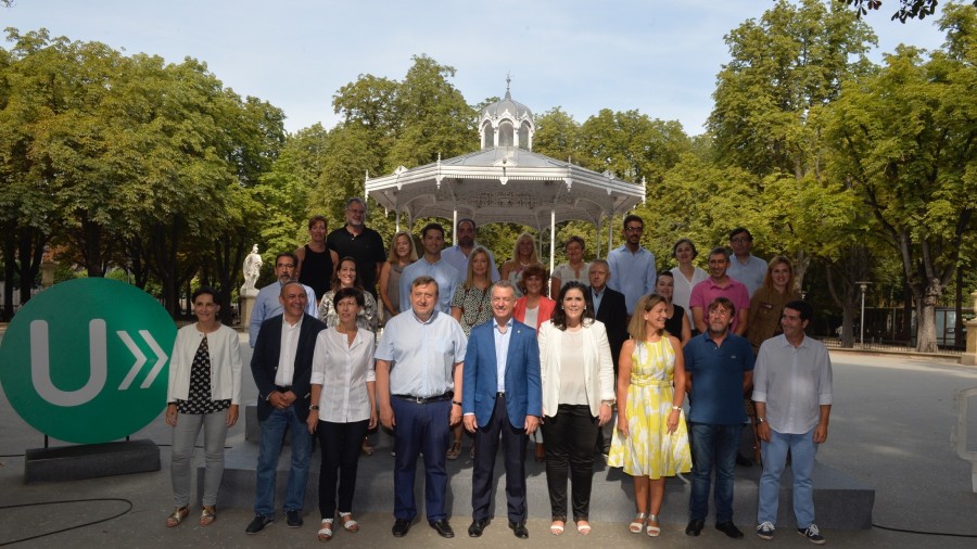 Presentación de los candidatos de EAJ-PNV por Araba para las Elecciones Vascas