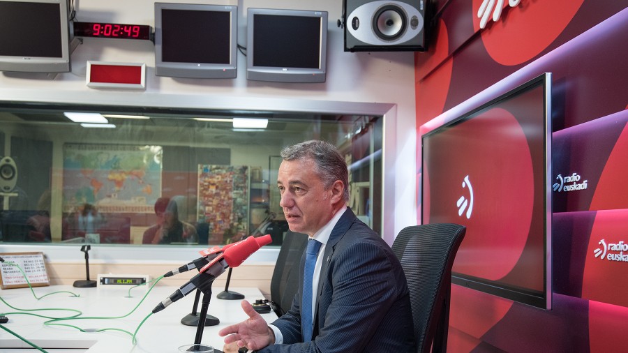 Lehendakari Urkullu: “El 1 de octubre puede ser una estación de inicio para reflexionar sobre el modelo de Estado”
