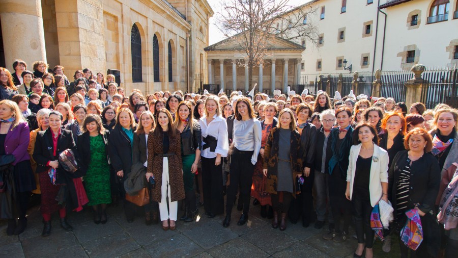 Itxaso Atutxa reivindica “la ocupación de puestos de poder para las mujeres” 