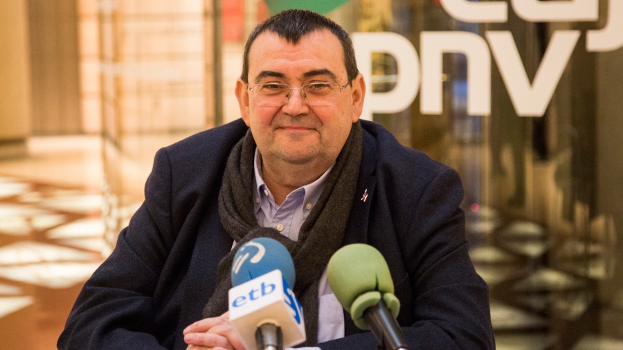 Mediavilla advierte de que el PNV no abrirá ninguna negociación con el Gobierno español “hasta que la eliminación del 155 sea efectiva”