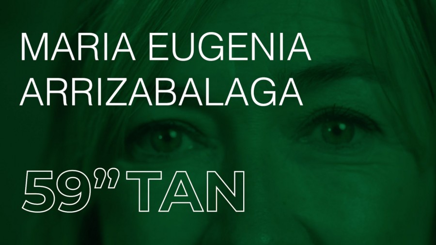 María Eugenia Arrizabalaga en 59