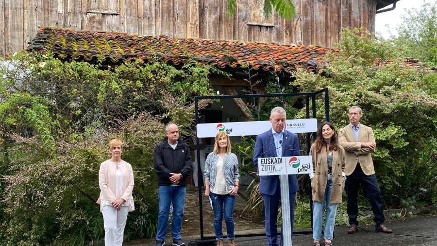 EAJ-PNV apuesta por la construcción de una Euskadi más sostenible