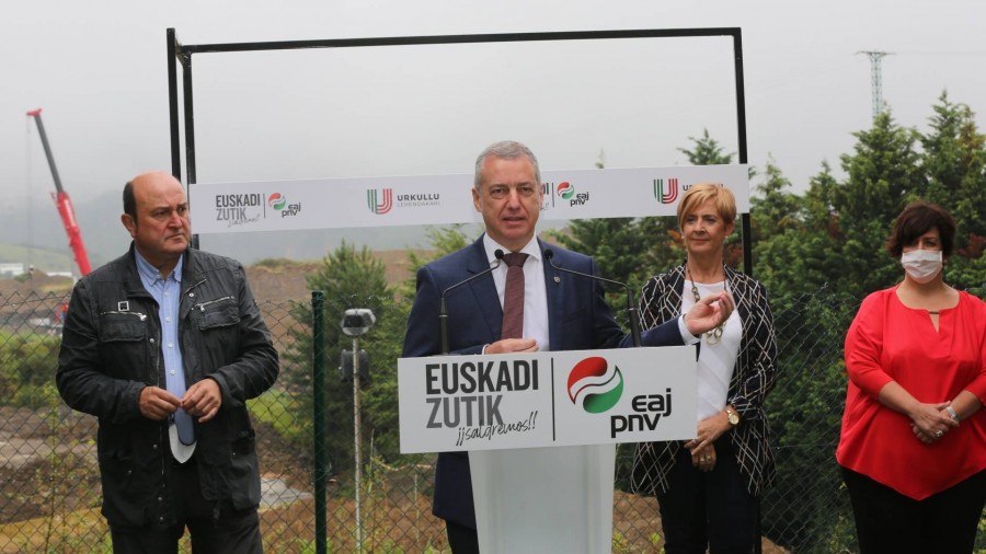 Urkulluk eta EAJ-PNVk hitzeman dute hurrengo hamarkadan 20.000 milioi euro bideratuko dituztela Berrikuntzara