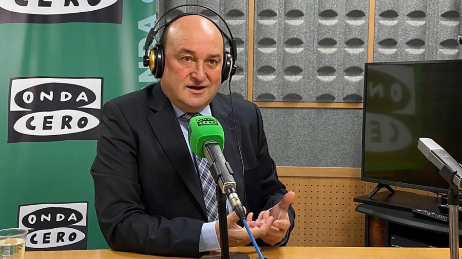 Ortuzar aboga por “una solución puente” que dé seguridad legal a Euskadi entre el fin del estado de alarma y la llegada del ‘efecto rebaño‘