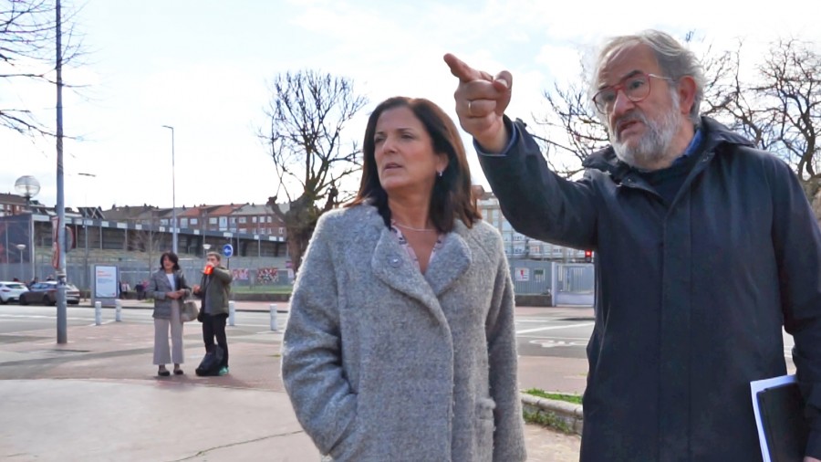 Beatriz Artolazabal anuncia la construcción de un aparcamiento gratuito para el barrio de San Martín