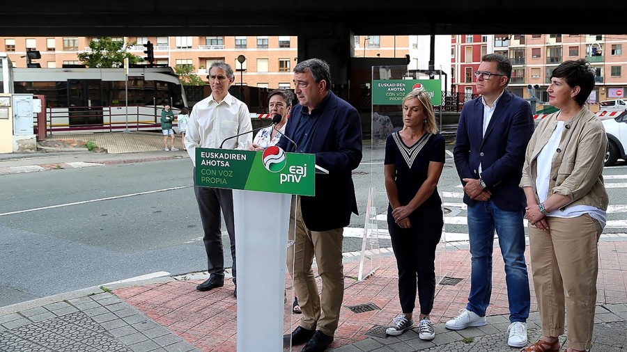 EAJ-PNV demanda unas infraestructuras de transporte ferroviario “acordes al siglo XXI para dar a personas y empresas los servicios que desean y merecen”