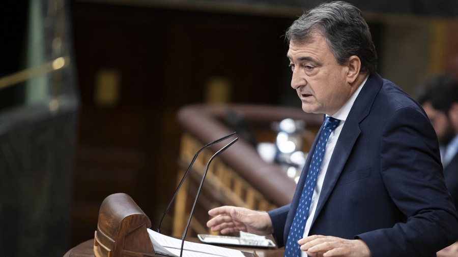 El Grupo Vasco apoya el “simbólico” reconocimiento del Estado de Palestina y llama “al alto el fuego inmediato” en Gaza y a la liberación de rehenes