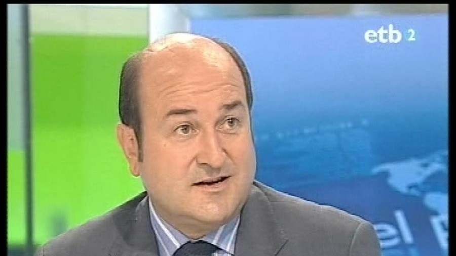 Andoni Ortuzar en el programa 