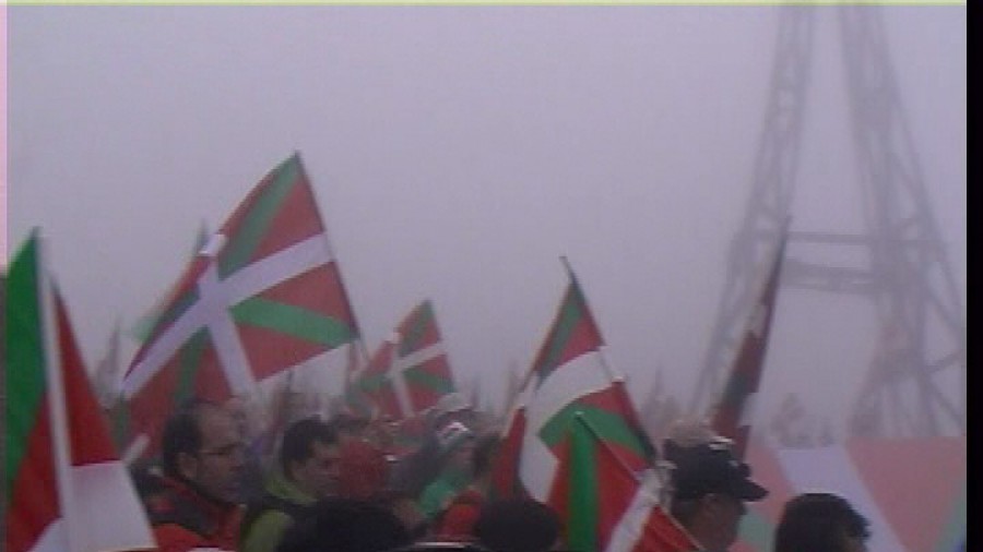Acto en el monte Gorbea