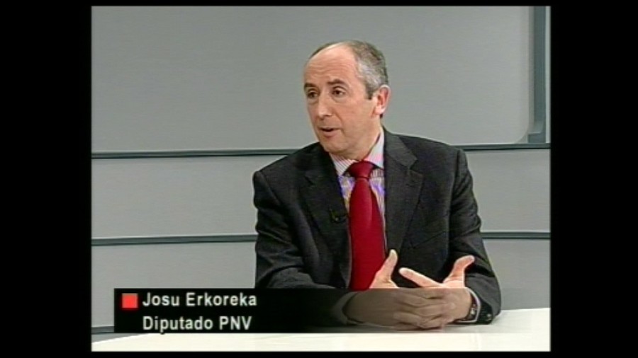 Josu Erkoreka en el programa 
