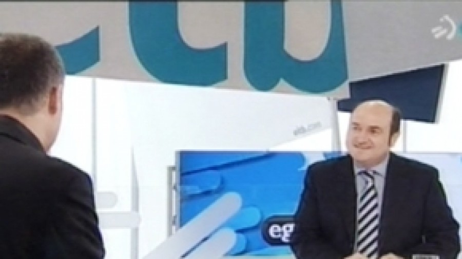 Andoni Ortuzar en el programa 