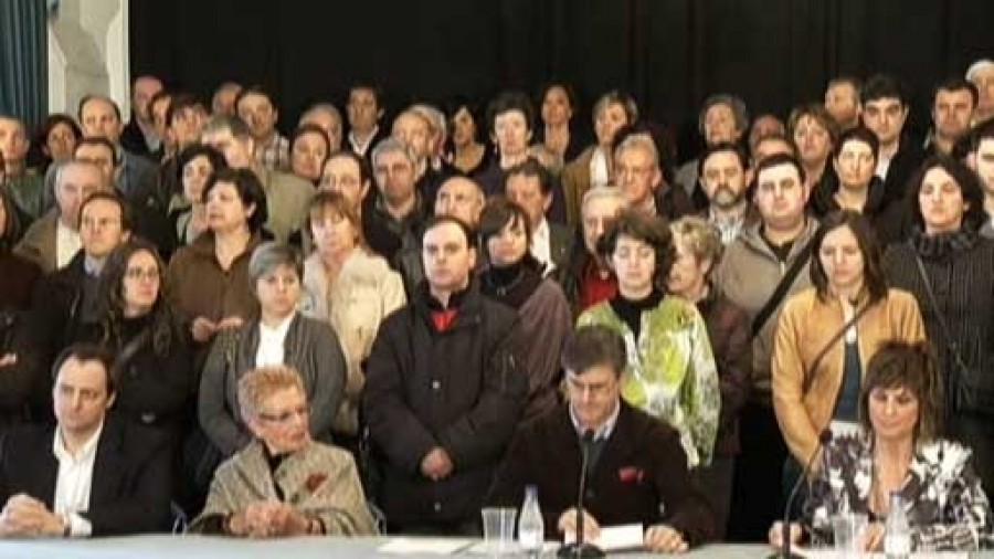 Presentación de la plataforma apoyo a EAJ-PNV de Gipuzkoa