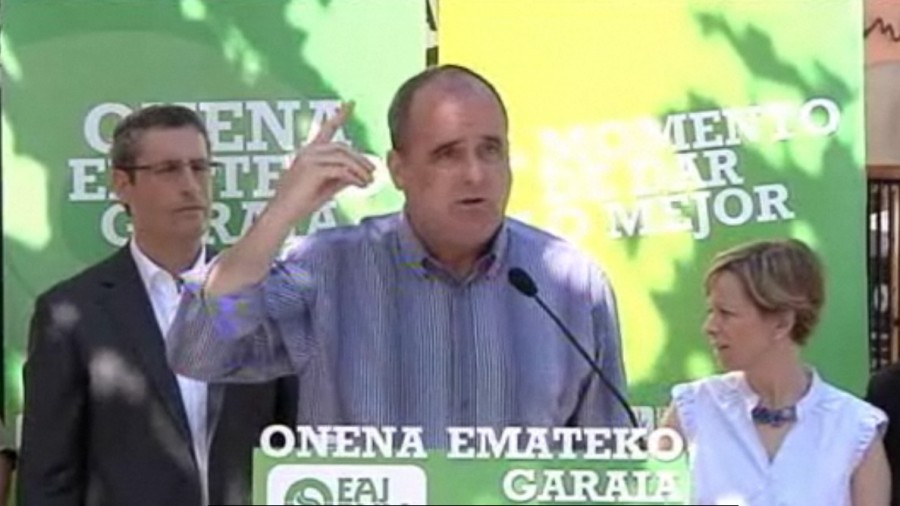 Acto en Renteria: Joseba Egibar