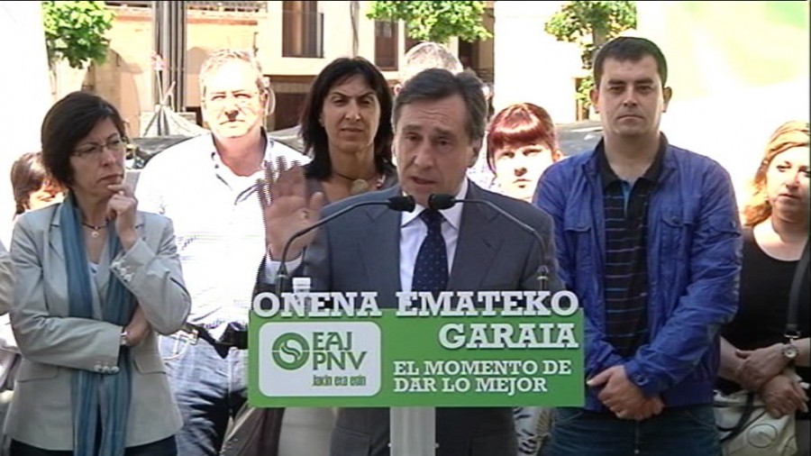 Acto en Agurain: Xabier Agirre