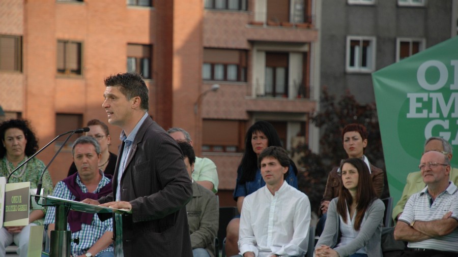 Acto en Basauri: Andoni Busquet